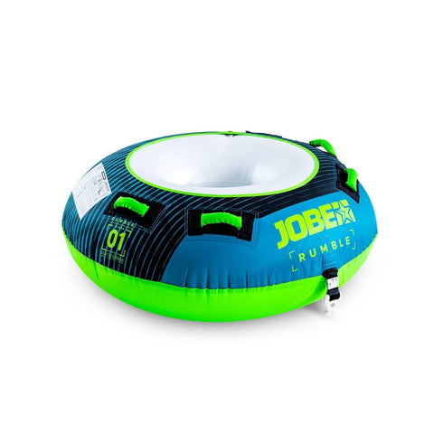 Jobe Rumble Towable 1P, High-Speed Single Rider Inflatable Tube for Thrilling Water Fun