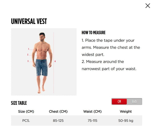 Jobe Universal Life Jacket, Unisex ISO - Certified Secure Fit Vest for All Watersport Users