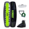 Jobe Vanity Wakeboard and Maze Bindings Package, Continuous Rocker Wakeboard with Lace Lock Bindings
