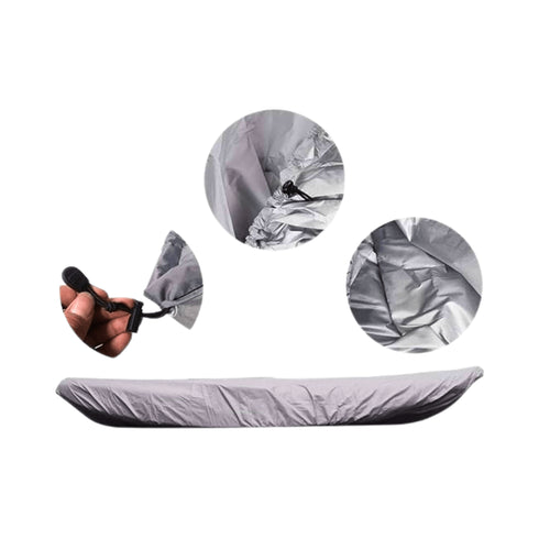 Kayak Cover, Waterproof UV-Proof Dustproof Storage Cover in 3.5 m, 4.0 m and 4.5 m Lengths