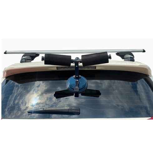 Kayak Roller 01, Suction Cup Loading Roller for Sliding a Kayak onto a Car Roof Rack
