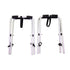 Kayak Stand, Folding Storage Rack Pair with Padded Cradles for Cleaning and Storing Kayaks