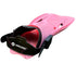 Kids Diving Fins in Pink, Adjustable Open Heel Swim Fins for Children, Sizes XS 27 to 30 and M 38 to 41