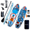 Kids Spray Inflatable Stand Up Paddle Board 8.6ft, iSUP Package with Paddle, Pump, Leash and Dry Bag