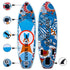 Kids Spray Inflatable Stand Up Paddle Board 8.6ft, iSUP Package with Paddle, Pump, Leash and Dry Bag