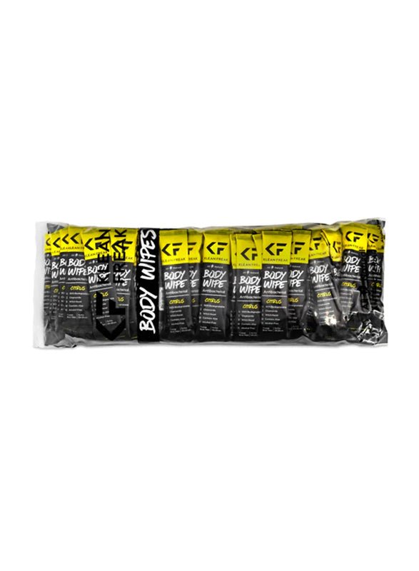 Klean Freak Body Wipes (100 Pack), refreshing and hygienic disposable wipes for on-the-go personal cleanliness.