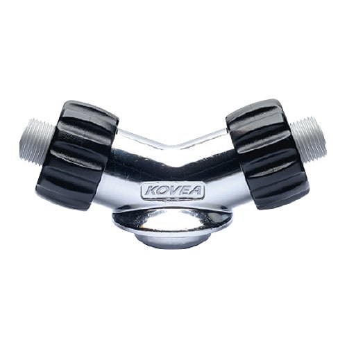 Kovea KA2105 Gas Adapter, a universal adapter providing compatibility between different types of gas canisters and stoves.