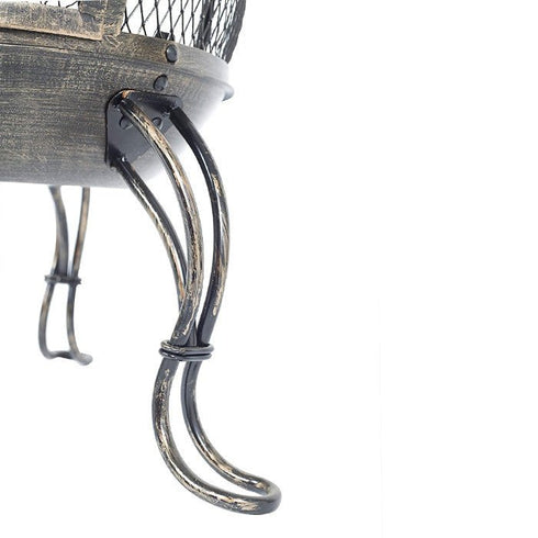 La Hacienda Leon Mesh Steel Chimenea Large
