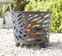 La Hacienda Nami Firebasket - Durable and Portable Fire Basket