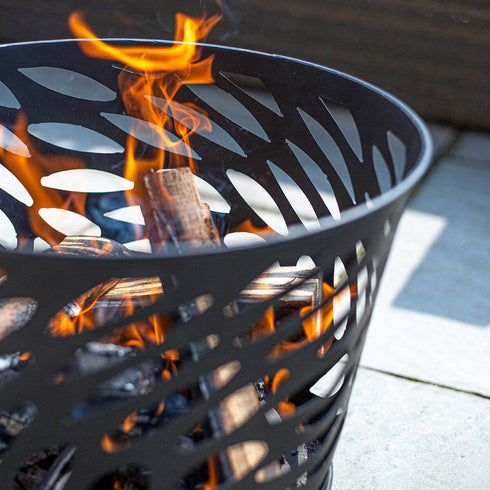 La Hacienda Nami Firebasket - Durable and Portable Fire Basket