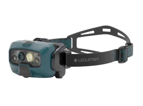 Ledlenser HF8R Core Teal Headlamp Gift Box - Vibrant and Reliable Headlamp