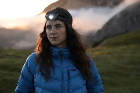 Ledlenser MH3 Lightweight Headlamp - Comfortable Hands - Free Lamp