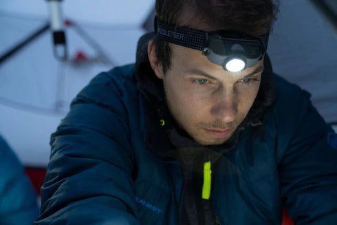 Ledlenser MH3 Lightweight Headlamp - Comfortable Hands - Free Lamp