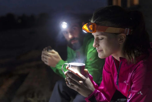 Ledlenser SEO3 Lightweight Head Lamp - Minimalist Design for Comfortable Hands - Free Use