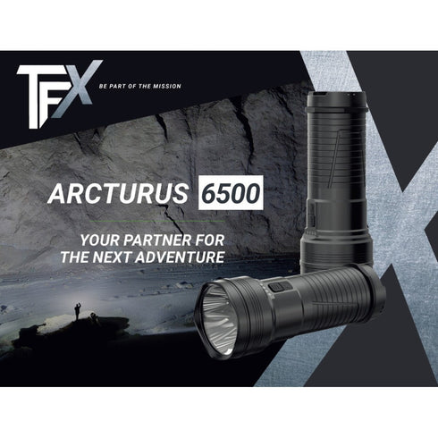 Ledlenser TFX Arcturus 6500 - Ultra Powerful Tactical Flashlight