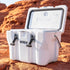 Lifetime High - Performance Cooler, Arctic White, Heavy - Duty Insulation, Built - in Bottle Opener, Suitable for Camping/Boating/Tailgating