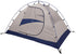 ALPS Mountaineering Lynx 4 tent with rainfly, gray and navy, front view