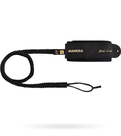Manera Foil Leash, Short Flat Elastic Board Leash for Wing, Surf and SUP Foiling and Pumping
