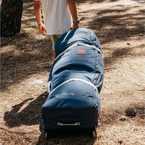 MANERA Quiver for kitesurfing equipment with Chubby Wheels - 145 cm