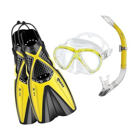 Mares Combo Marea Mask & Snorkel Yellow