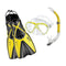 Mares Combo Marea Mask & Snorkel Yellow