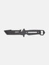 Mares Maximus Dive Knife, 440 Stainless Steel PVD Coated Scuba Knife with Line Cutter and Cordura Sheath