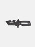 Mares Neutron Dive Knife, Compact 137 mm PVD Coated Stainless Scuba Knife with Line Cutter and Sheath