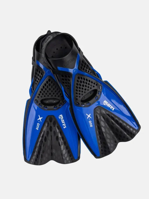 Mares X-One Travel Fins - Compact Open-Heel Snorkel Fins