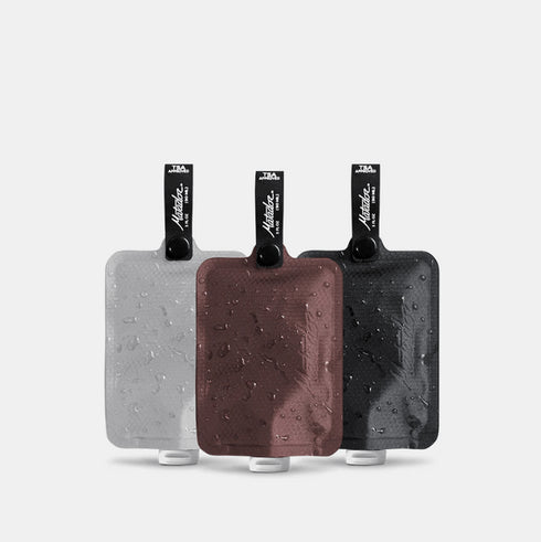 Matador FlatPak Toiletry Bottles 3 - Pack Multi - Lightweight and Leak - Proof Bottles