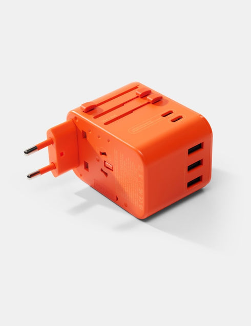 Matador Global Travel Adapter, 35 W Universal Plug Adapter with 2 USB-C and 3 USB-A Ports for 170 Plus Countries