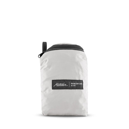 Matador ReFraction Packable Duffle Bag 25L, Ultralight Carry-On Travel Duffle that Packs into its Own Pocket