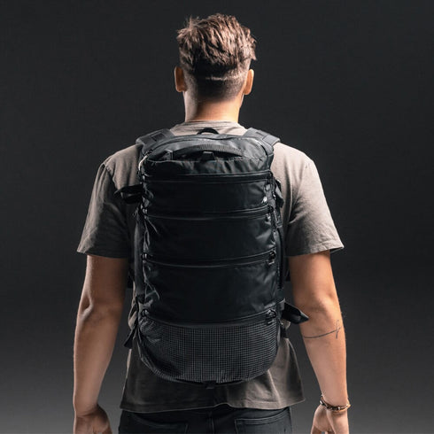 Matador SEG28 Backpack, 28L Segmented Carry-On Travel Pack with Clamshell Undercarriage and Laptop Pocket