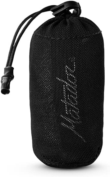 Matador Ultralight Travel Towel (Small), an extremely compact and quick-drying nanofiber towel for travel.