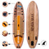 Meander Inflatable Stand Up Paddle Board, iSUP Package with Paddle, Pump, Leash and Dry Bag
