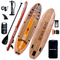 Meander Inflatable Stand Up Paddle Board, iSUP Package with Paddle, Pump, Leash and Dry Bag