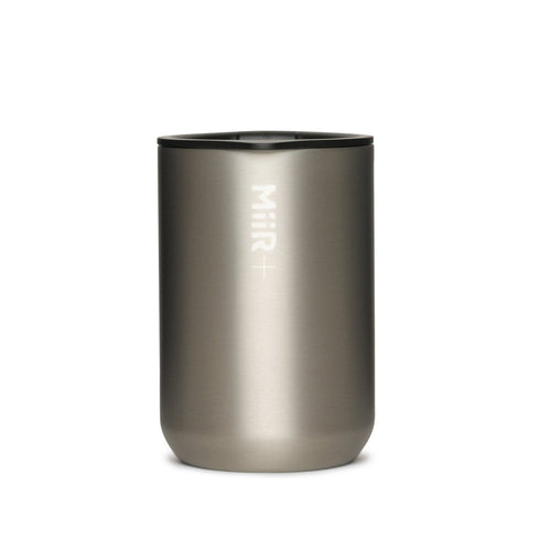 MiiR Climate+ Tumbler Insulated Coffee Cup, Stainless Steel Tumbler with 25 Percent Less Steel and No New Plastic