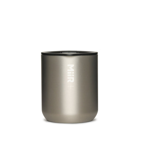 MiiR Climate+ Tumbler Insulated Coffee Cup, Stainless Steel Tumbler with 25 Percent Less Steel and No New Plastic