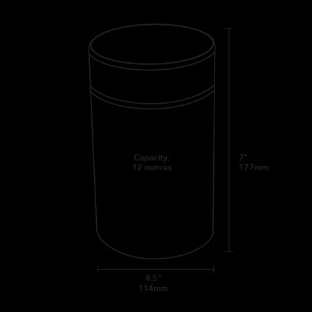 MiiR Coffee Canister - Airtight & Freshness - Sealed Storage for Your Beans