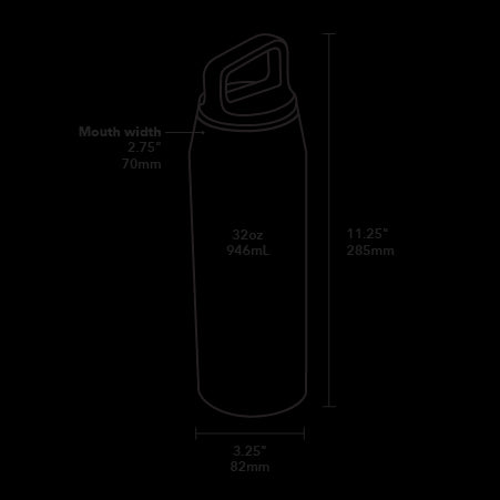 MiiR Wide Mouth Bottle 32oz - Durable & Eco - Friendly Hydration Companion