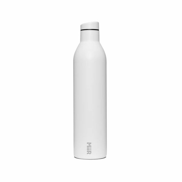 MiiR Wine Bottle (750ml), a stylish, insulated stainless steel container for transporting and keeping wine chilled.