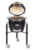 Monolith Junior Pro Series 2.0 Black Kamado Grill With Cart