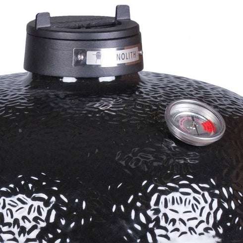 Monolith Junior Pro Series 2.0 Black Kamado Grill With Cart