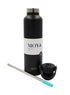 Moya "Black Sea" 700ml Insulated Sustainable Water Bottle