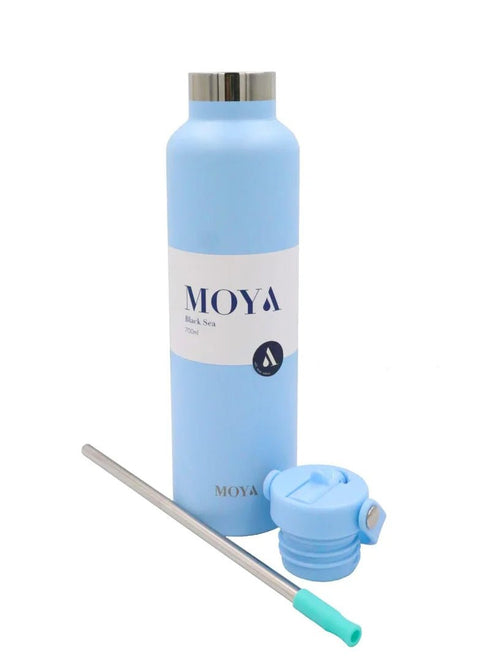 Moya "Black Sea" 700ml Insulated Sustainable Water Bottle