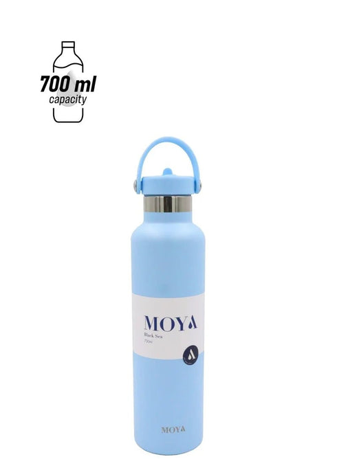 Moya "Black Sea" 700ml Insulated Sustainable Water Bottle