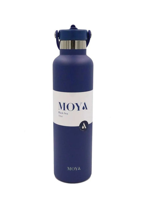 Moya "Black Sea" 700ml Insulated Sustainable Water Bottle