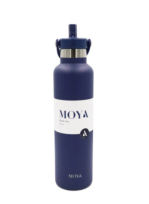 Moya "Black Sea" 700ml Insulated Sustainable Water Bottle