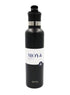Moya "Black Sea" 700ml Insulated Sustainable Water Bottle Spout Lid