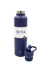 Moya "Black Sea" 700ml Insulated Sustainable Water Bottle Spout Lid