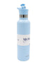 Moya "Black Sea" 700ml Insulated Sustainable Water Bottle Spout Lid